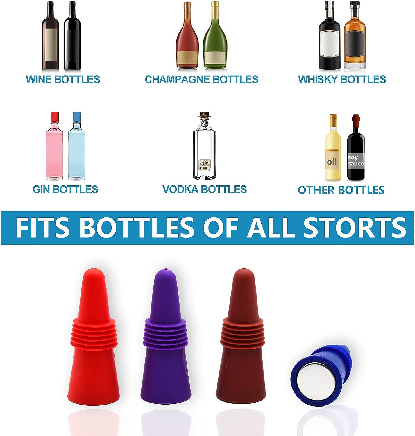 GoodStory™ Wine Stoppers