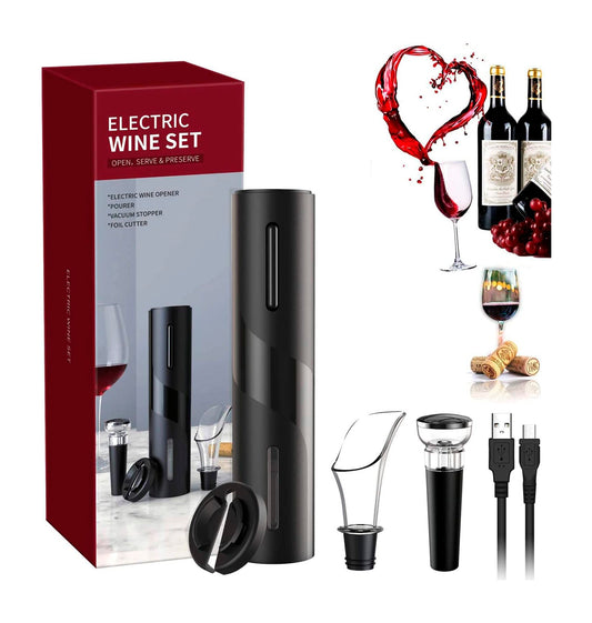 GoodStory™ Electric Wine Opener Set